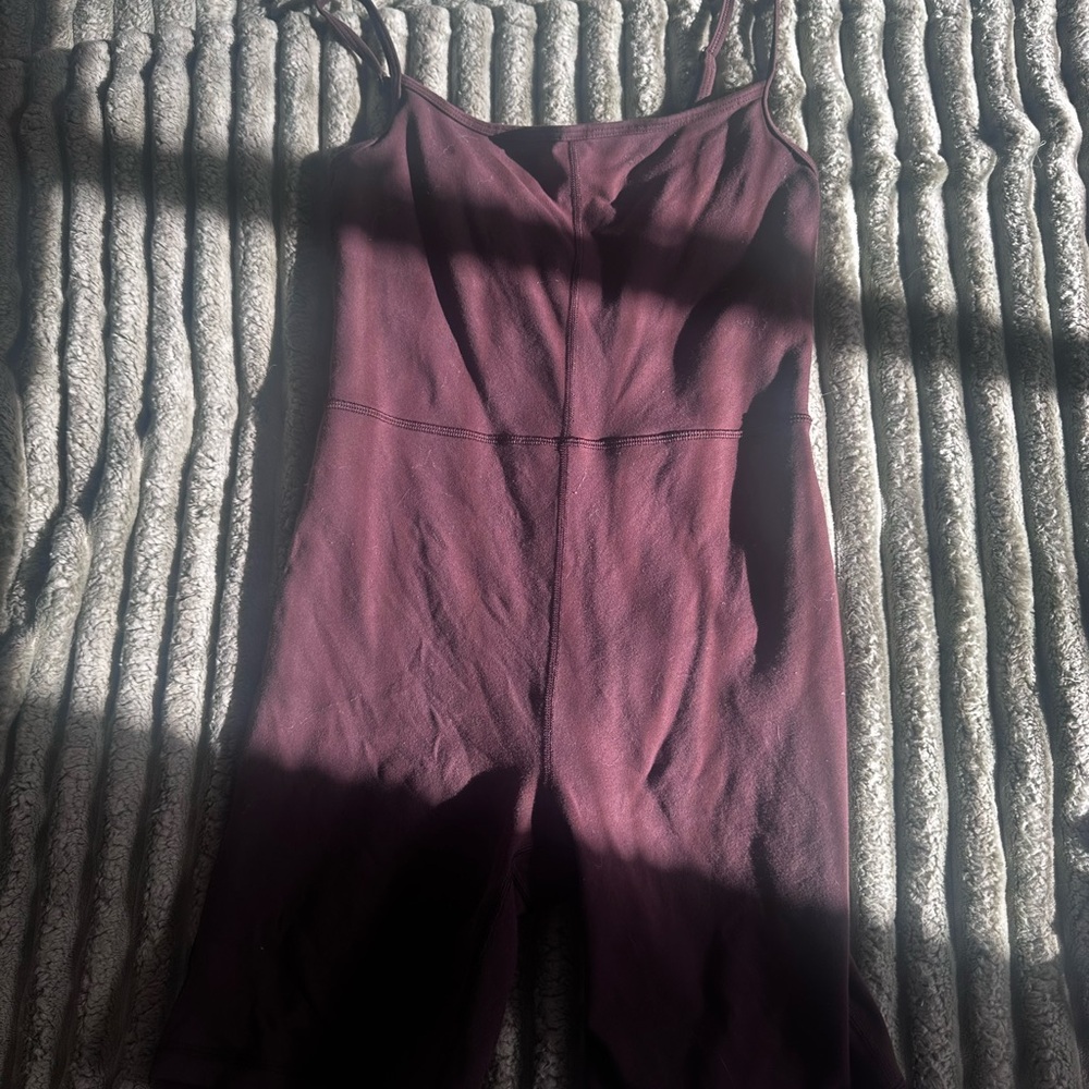 Brown aritzia romper